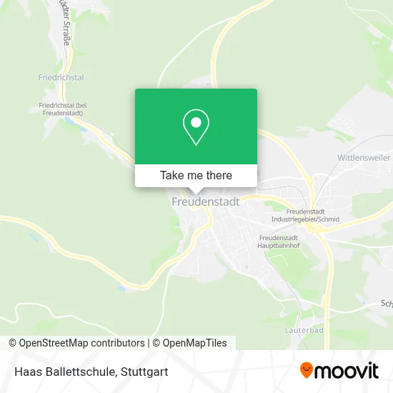 Haas Ballettschule map