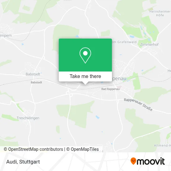 Audi map