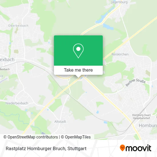 Rastplatz Homburger Bruch map