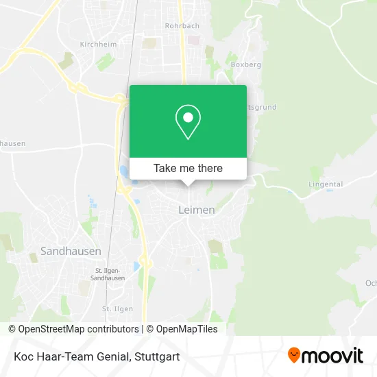 Koc Haar-Team Genial map