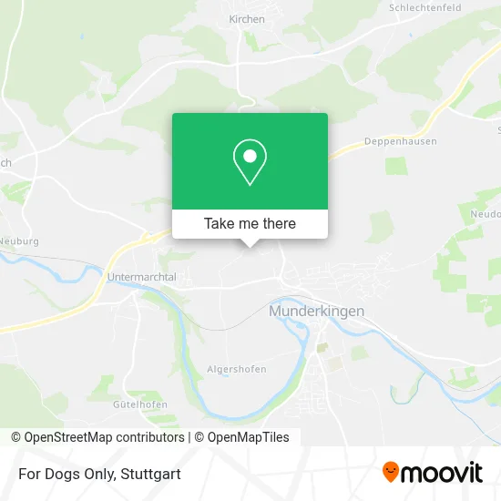 For Dogs Only map