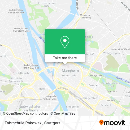Fahrschule Rakowski map