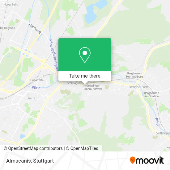 Almacanis map