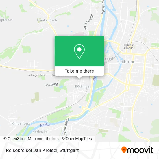 Reisekreisel Jan Kreisel map