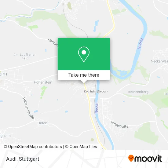 Audi map