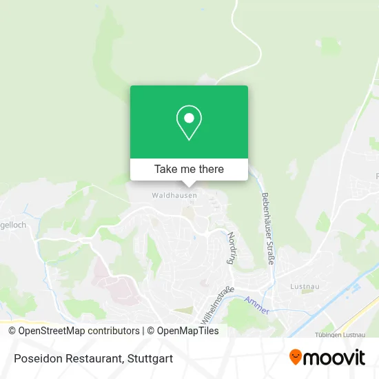 Poseidon Restaurant map