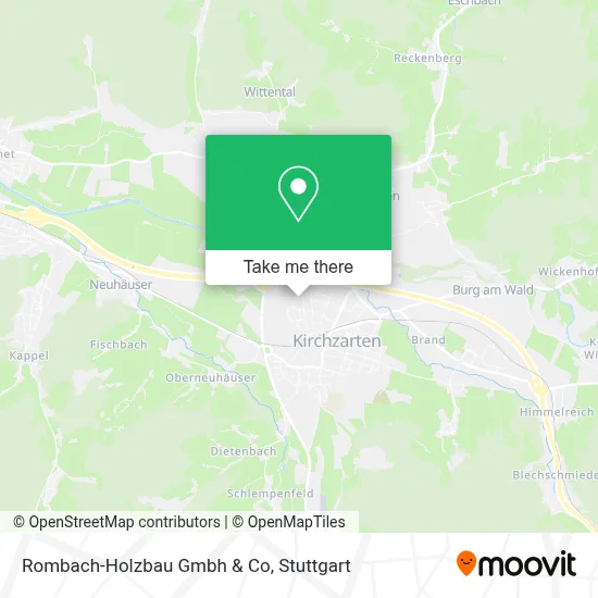 Rombach-Holzbau Gmbh & Co map
