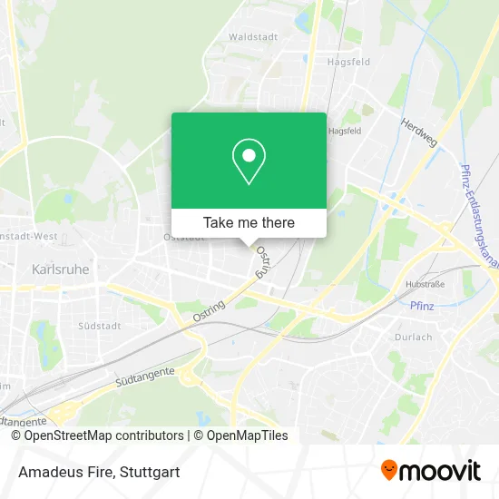 Amadeus Fire map