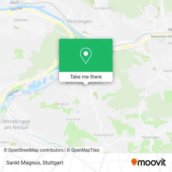 Sankt Magnus map