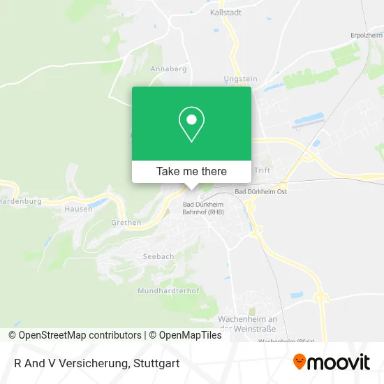 R And V Versicherung map