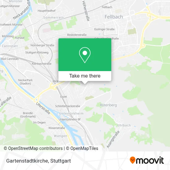 Gartenstadtkirche map
