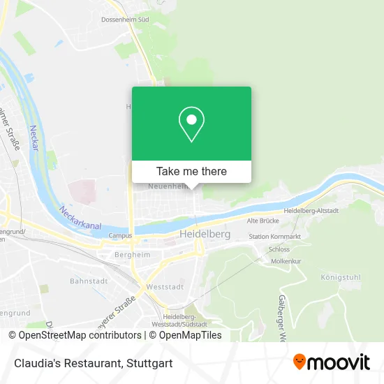 Ristorante Da Claudia map
