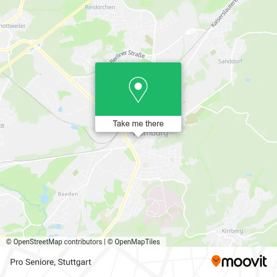 Pro Seniore map