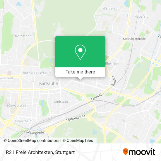 R21 Freie Architekten map