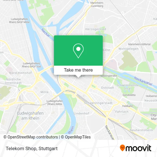 Telekom Shop map