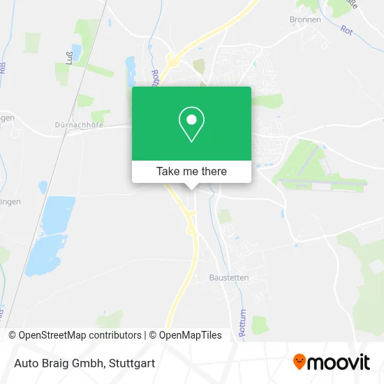 Auto Braig Gmbh map