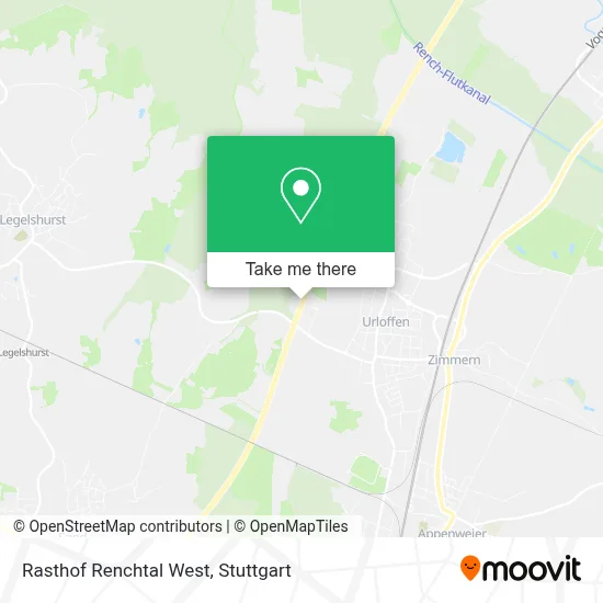 Rasthof Renchtal West map