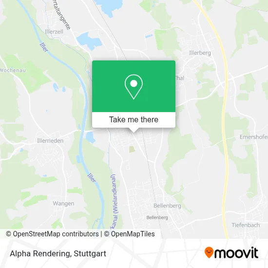 Alpha Rendering map