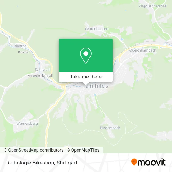 Radiologie Bikeshop map
