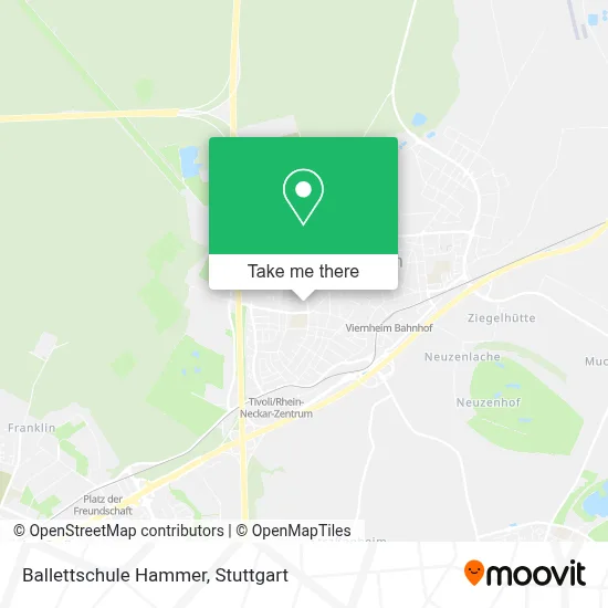 Ballettschule Hammer map