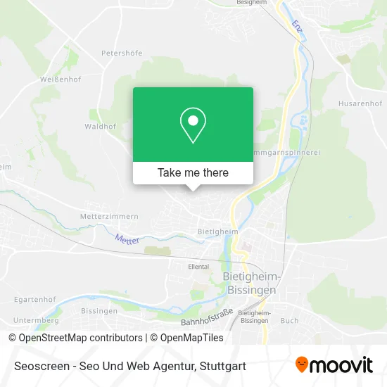Seoscreen - Seo Und Web Agentur map