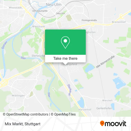 Mix Markt map