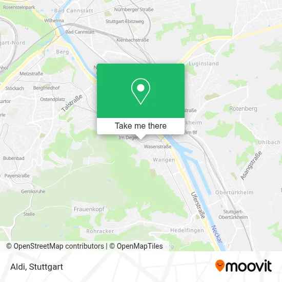 Aldi map