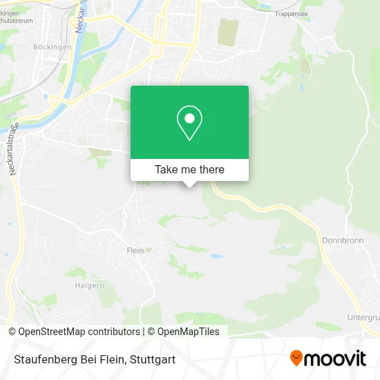 Staufenberg Bei Flein map