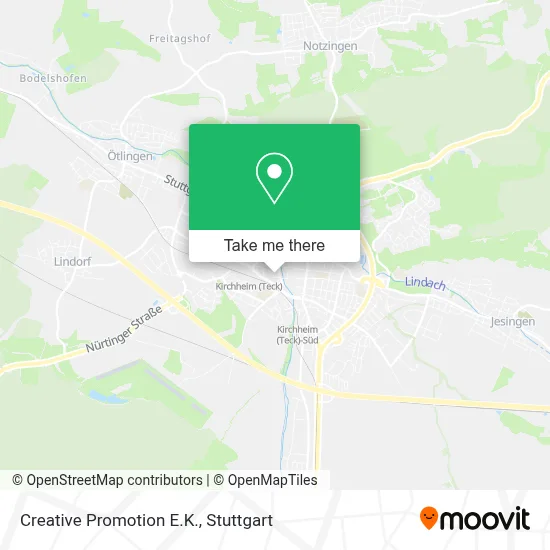 Creative Promotion E.K. map