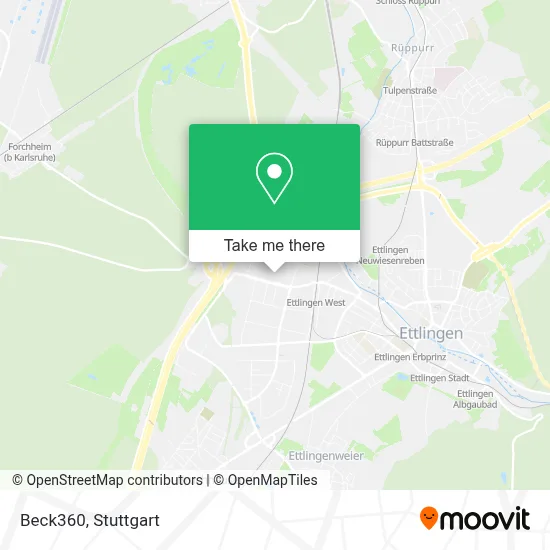 Beck360 map