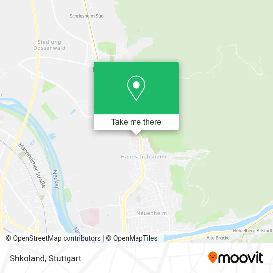Shkoland map