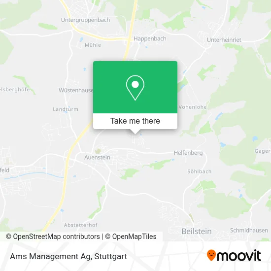 Ams Management Ag map