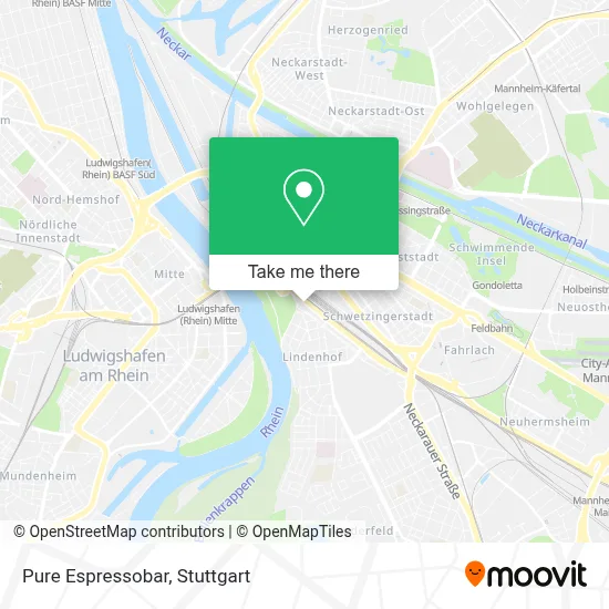 Pure Espressobar map