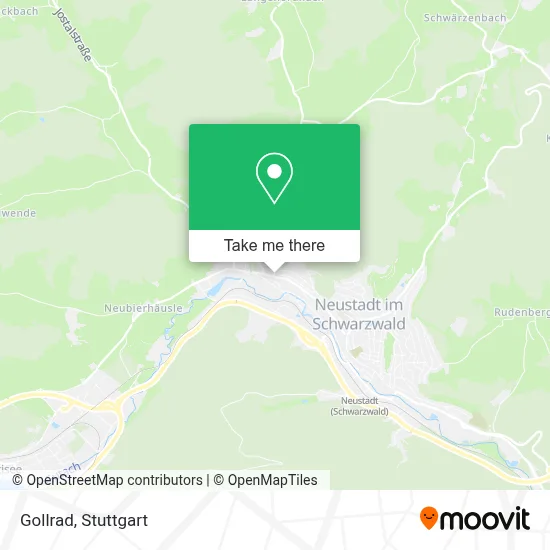 Gollrad map