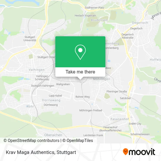 Krav Maga Authentics map