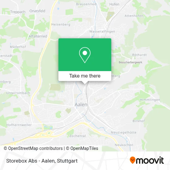 Storebox Abs - Aalen map