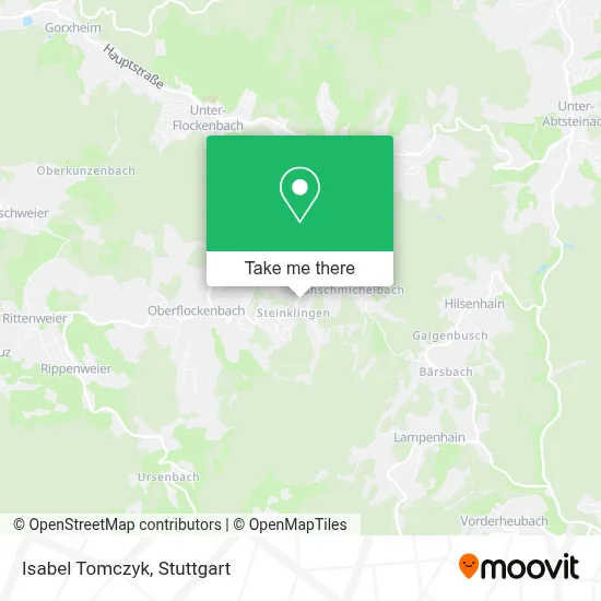 Isabel Tomczyk map
