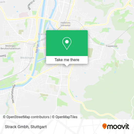 Strack Gmbh map