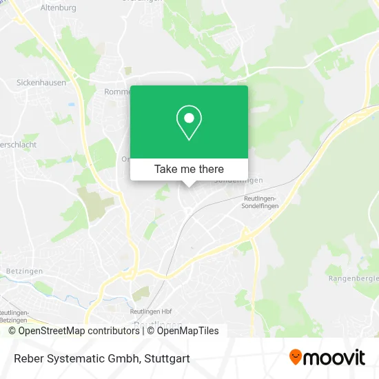 Reber Systematic Gmbh map