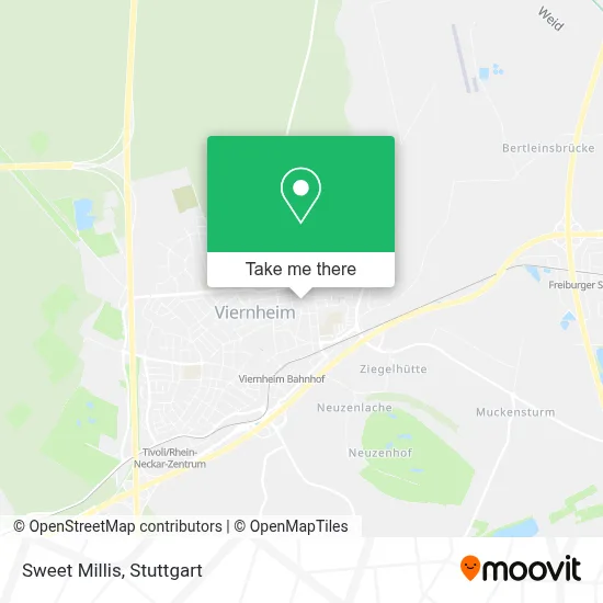 Sweet Millis map