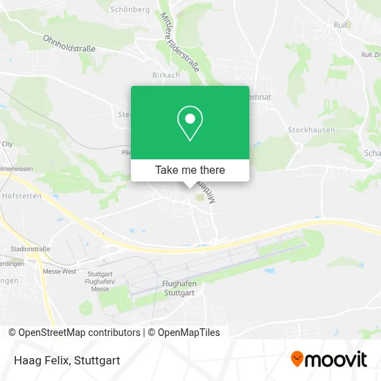 Haag Felix map