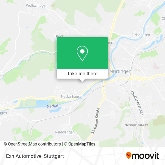 Exn Automotive map