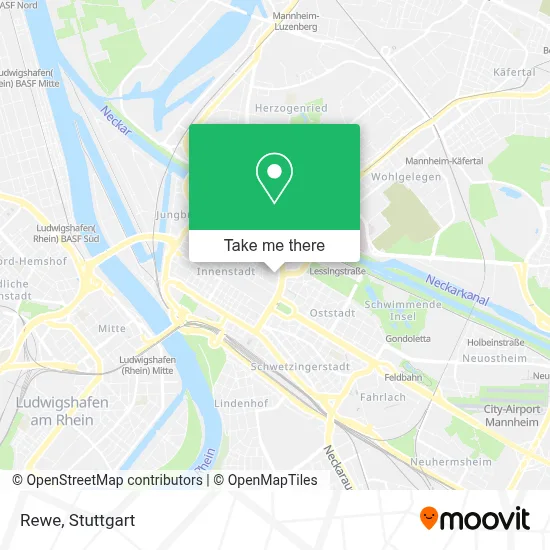 Rewe map