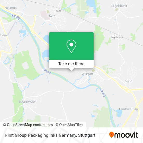 Flint Group Packaging Inks Germany map