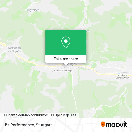Bs Performance map