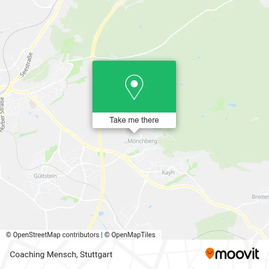 Coaching Mensch map