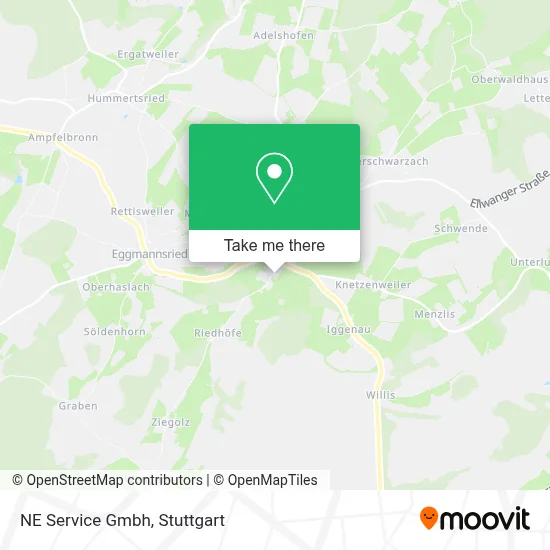 NE Service Gmbh map