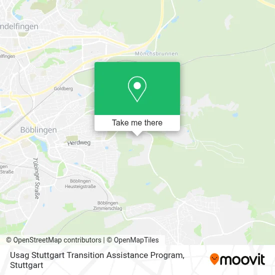 Usag Stuttgart Transition Assistance Program map