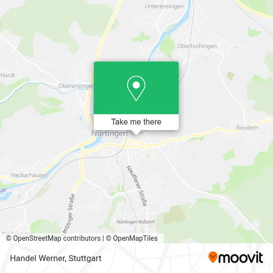 Handel Werner map