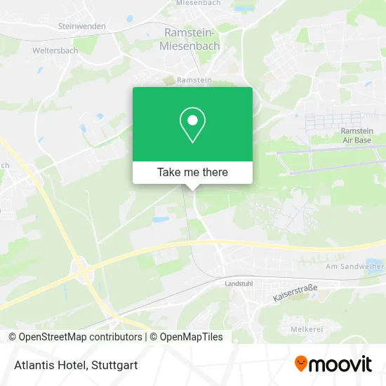 Hotel Atlantis map